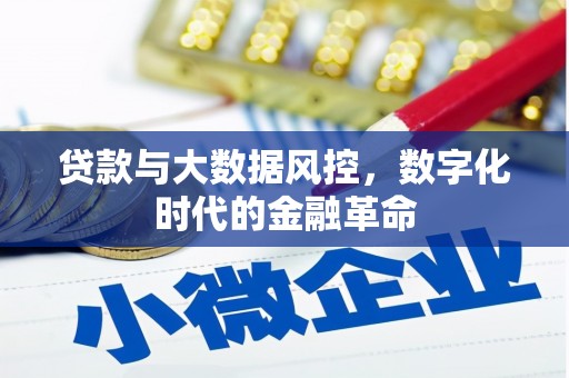 正镶白旗贷款与大数据风控，数字化时代的金融革命