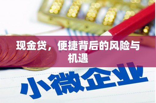 正镶白旗现金贷，便捷背后的风险与机遇