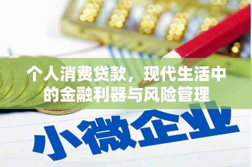 正镶白旗个人消费贷款，现代生活中的金融利器与风险管理