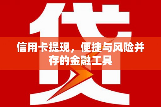 正镶白旗信用卡提现，便捷与风险并存的金融工具