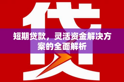 正镶白旗短期贷款，灵活资金解决方案的全面解析
