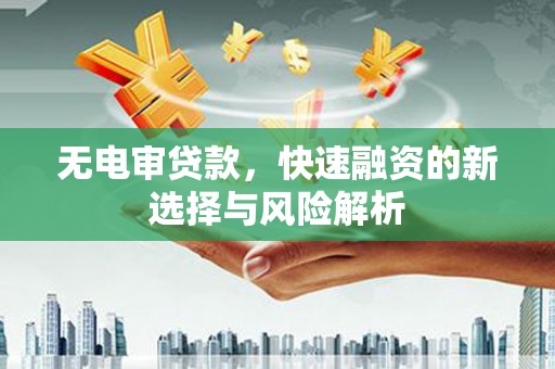正镶白旗无电审贷款，快速融资的新选择与风险解析