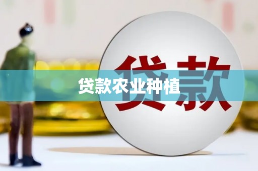 正镶白旗贷款农业种植
