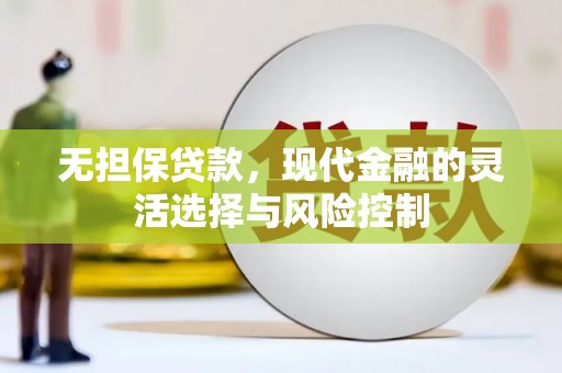 正镶白旗无担保贷款，现代金融的灵活选择与风险控制
