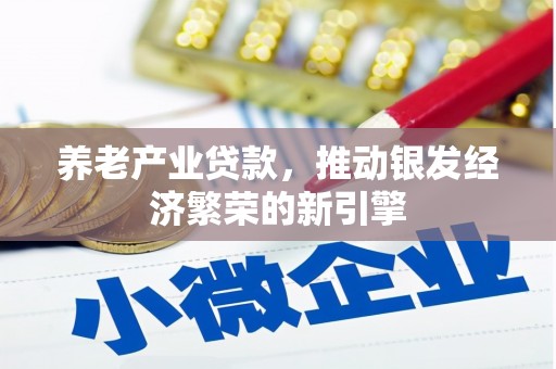 正镶白旗养老产业贷款，推动银发经济繁荣的新引擎