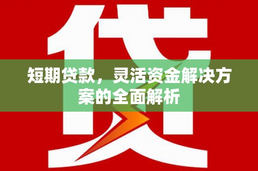 正镶白旗短期贷款，灵活资金解决方案的全面解析