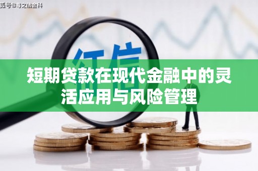 正镶白旗短期贷款在现代金融中的灵活应用与风险管理