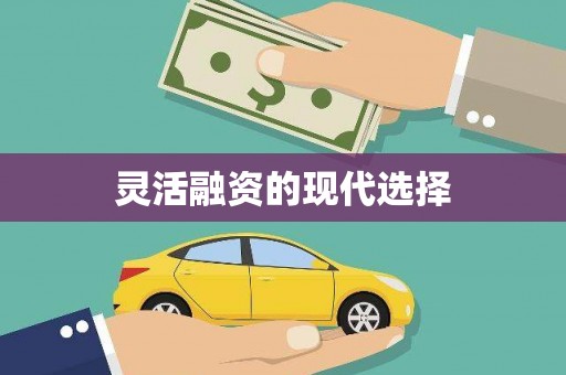 正镶白旗灵活融资的现代选择